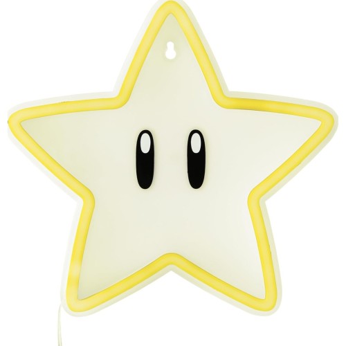 Paladone Super Mario - Super Star Wall Mountable Led Neon Light (Pp14711nnvn) 104532 5056577757736