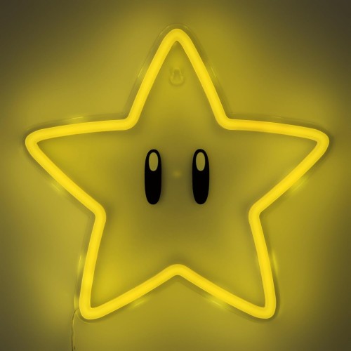 Paladone: Super Mario - Super Star Wall Mountable LED Neon Light (PP14711NNVN) 104532 5056577757736