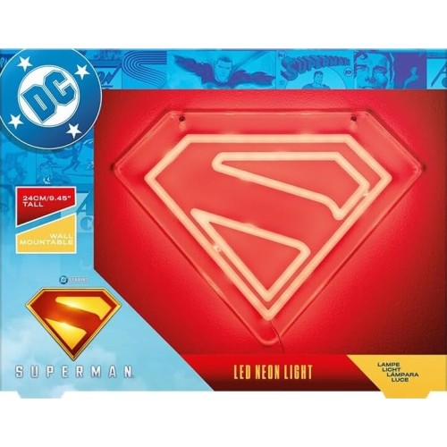 Paladone DC Superman DC: Superman - Wall Mountable LED Neon Light (PP14478SMTVN) 104531 5056577754476