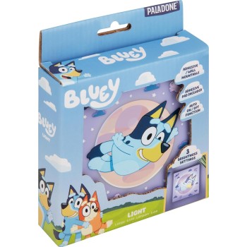 paladone bluey  light, stick-on led wall lamp with auto sensor and adjustab 104529 5056577754858
