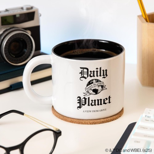 DC Superman paladone superman daily  mug, officially licensed 400ml dc comics superhero 104511 5056577757002