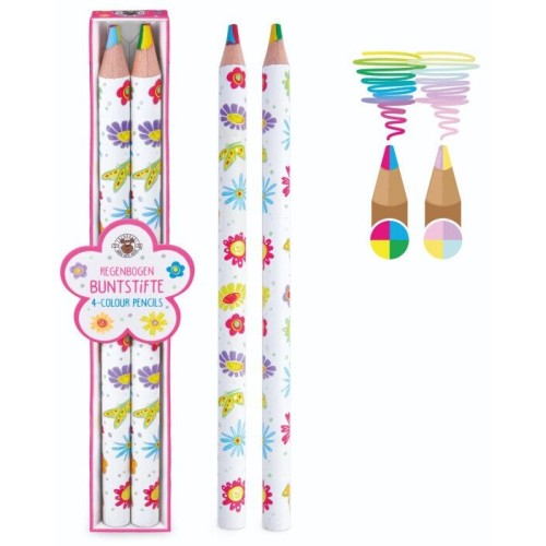 TRENDHAUS Good Feelings HF - Rainbow Crayons Gift Set, 2-Piece Gift Set 964809 4032722964809