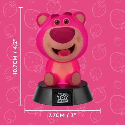 paladone toy story lotso huggin bear icon light, officially licensed  3d fi 104472 5056577754186