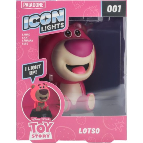 paladone toy story lotso huggin bear icon light, officially licensed  3d fi 104472 5056577754186