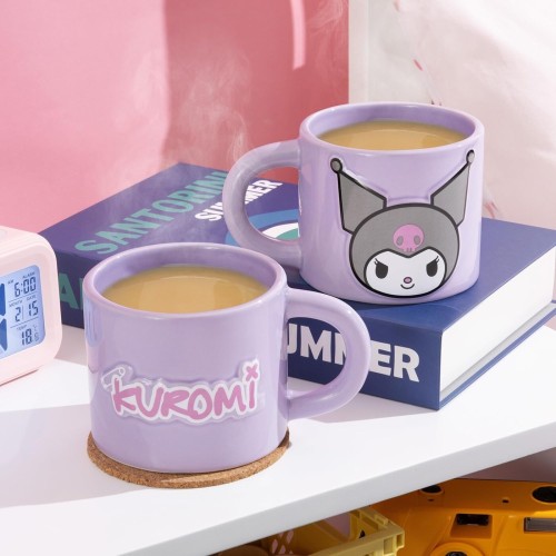 paladone kuromi  mug, officially licensed sanrio hello kitty and friends 40 104469 5056577756388