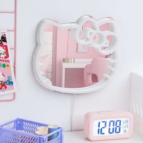 Paladone Hello Kitty Wall Mountable Led Neon Mirror Παιδικό Φωτιστικό (Pp14620hkvn) 104466 5056577755992