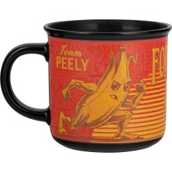 paladone fortnite peely and fishstick heat  mug 350ml, officially licensed  104460 5056577756647