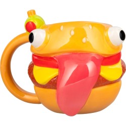 paladone fortnite durrr  shaped mug 450ml, officially licensed novelty gami 104459 5056577756081