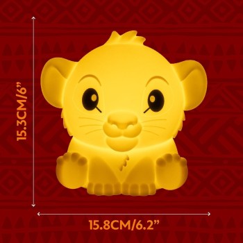 Disney The Lion King Paladone Rechargeable Silicone Light, Multi 104451 5056577754339