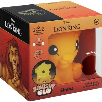 Paladone Disney The Lion King  Disney Lion King - Simba Silicone Παιδικό Φωτιστικό Rechargeable (Pp14463lk) 104451 5056577754339