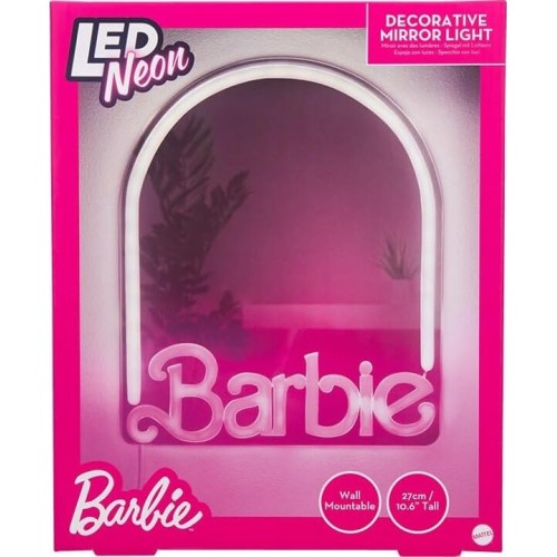 Paladone Barbie - Wall Mountable Led Neon Mirror Φωτιστικό (Pp14619brvn) 104444 5056577755985