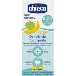 Chicco οδοντόκρεμα μήλο-μπανάνα 50ml χωρίς φθόριο για 6-24 μηνών L80-12101-00 8058664175567