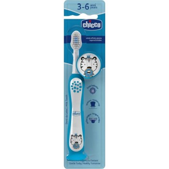 Chicco οδοντόβουρτσα tiger για 3-6 ετών L80-12083-11 8058664174737