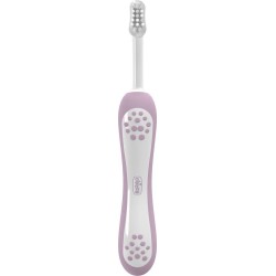 Chicco οδοντόβουρτσα ροζ-λιλά για 6-36 μηνών L80-12081-00 8058664174683