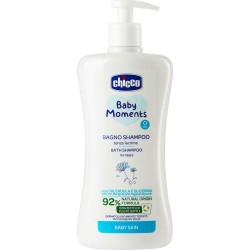 Chicco Baby Moments Shower Gel and Shampoo 500ml L40-10591-00 8058664138425