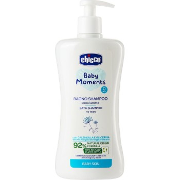 Chicco baby moments αφρόλουτρο and σαμπουάν 500ml L40-10591-00 8058664138425