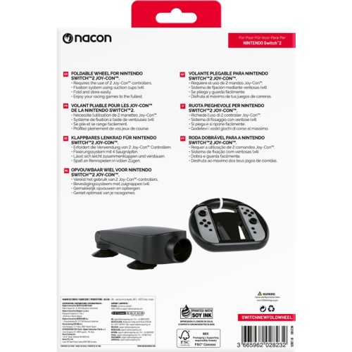 NSW2 Nacon Foldable Racing Wheel  3665962028232