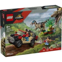 LEGO jurassic world raptor off-road escape 76972 5702017812779