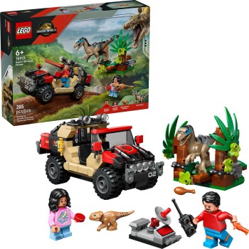 LEGO Jurassic World Διαφυγή Από Ράπτορα Με Εκτός Δρόμου Όχημα 76972 5702017812779
