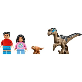 LEGO Jurassic World Διαφυγή Από Ράπτορα Με Εκτός Δρόμου Όχημα 76972 5702017812779