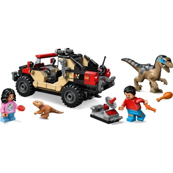 LEGO Jurassic World Διαφυγή Από Ράπτορα Με Εκτός Δρόμου Όχημα 76972 5702017812779