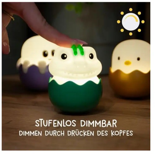 MegaLight Eggy’S Mystery Lights Mini Lights 1 Pack Παιδικό Διακοσμητικό Φωτιστικό Αφής Με Εναλλαγές Χρωματισμών 5X4.5X4.5Εκ. 187