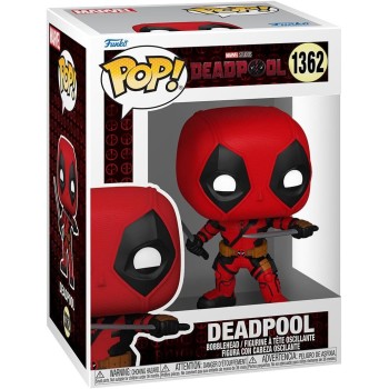Funko Marvel Avengers Pop! Marvel: Deadpool And Wolverine - Deadpool N.1362 Bobble-Head 092467 889698797665