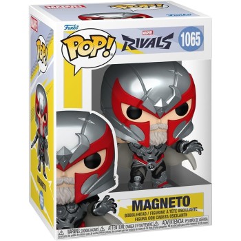 Marvel Avengers Funko Pop! Marvel: Rivals - Magneto N.1065 Bobble-Head Vinyl Figure 102549 889698839921