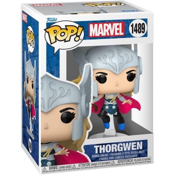 Marvel Avengers Funko Pop! Marvel: Spider Gwen Gwenverse - Thorgwen N.1489 Bobble-Head 101432 889698837279