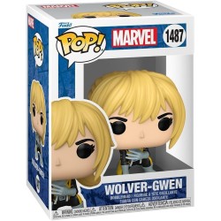 Marvel Avengers Funko Pop! Marvel: Spider-Gwen: Gwenverse - Wolver Gwen N.1487 Bobble-Head 101430 889698837255