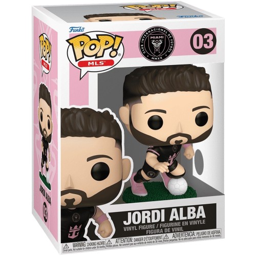 Funko Pop! MLS: Inter Miami - Jordi Alba (Away) N.03 102832 889698886161