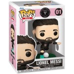 Funko Pop! MLS: Inter Miami - Lionel Messi (Away) N.01 Vinyl Figure 102833 889698886178