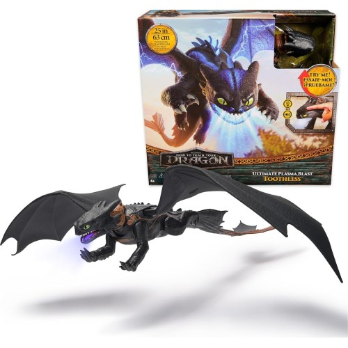 Spin Master dreamworks dragons, how to train  dragon, ultimate plasma blast toothless,  105924 681147058835
