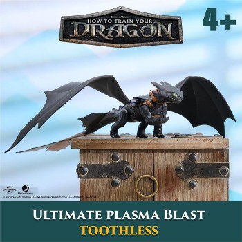 Spin Master How To Train Your Dragon: Ultimate Plasma Blast - Toothless Figure (6072541) 105924 681147058835