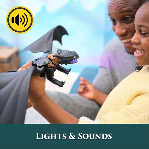 Spin Master How To Train Your Dragon: Ultimate Plasma Blast - Toothless Figure (6072541) 105924 681147058835