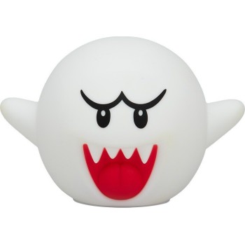 Paladone squishyglo: super mario - boo silicone light rechargeable (pp13137nn) 104507 5056577733525
