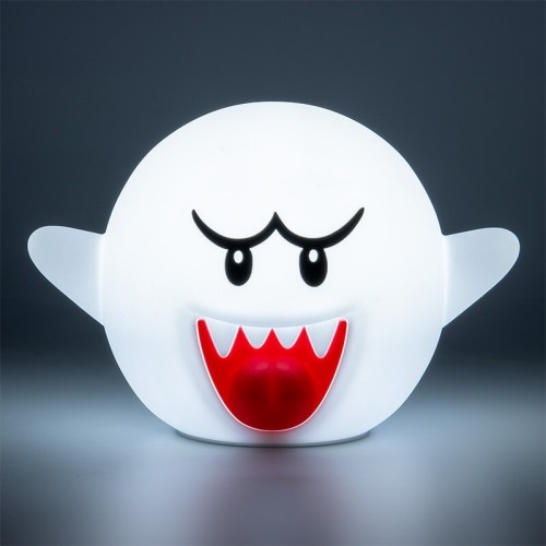 Paladone squishyglo: super mario - boo silicone light rechargeable (pp13137nn) 104507 5056577733525