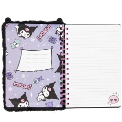Paladone Hello Kitty Kuromi - Fluffy Notebook (Pp14800kur) 108783 5056577758856