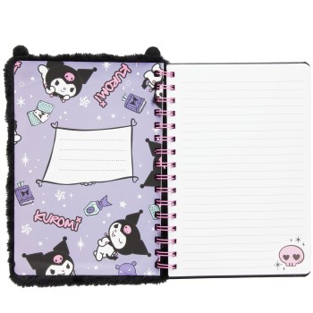 Paladone Hello Kitty Kuromi - Fluffy Notebook (Pp14800kur) 108783 5056577758856