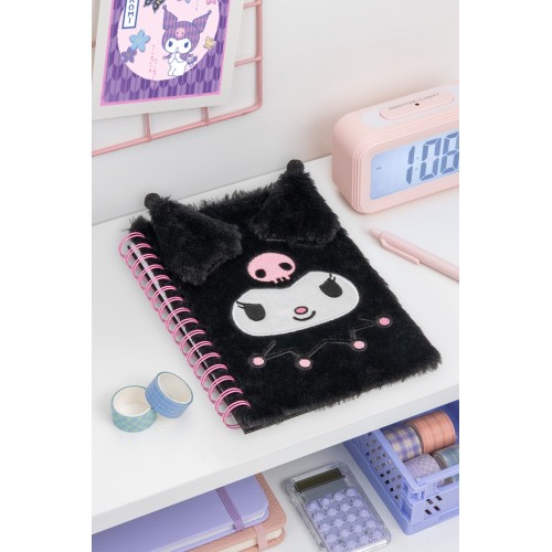 Paladone Hello Kitty Kuromi - Fluffy Σημειωματάριο A5 (Pp14800kur) 108783 5056577758856