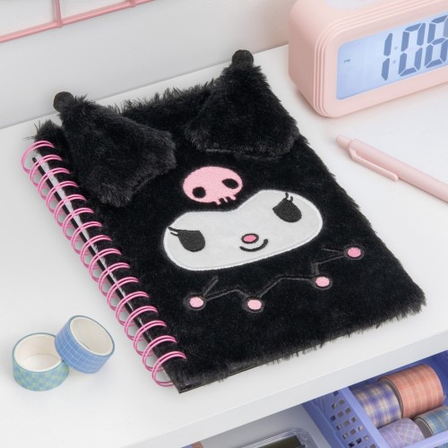 Paladone Hello Kitty Kuromi - Fluffy Notebook (Pp14800kur) 108783 5056577758856
