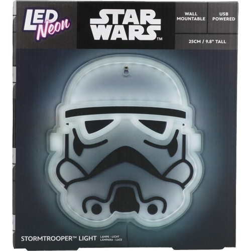 Paladone Star Wars - Stormtrooper Wall Mountable Led Neon Light (Pp14359swvn) 104537 5056577751727