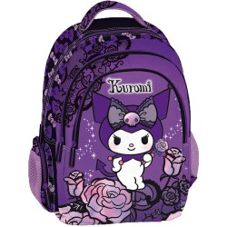 graffiti Hello Kitty Multiple School Backpack - Purple Kuromi 252213 5202860522134