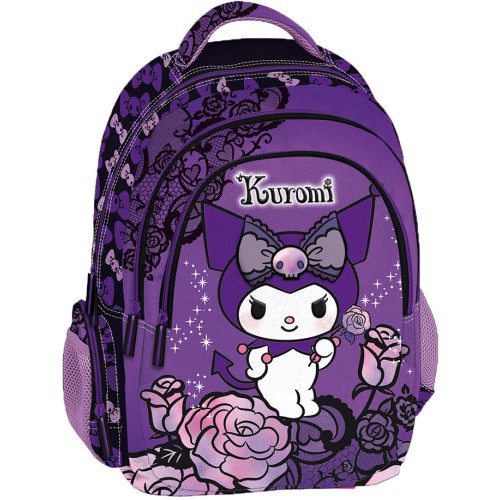 graffiti Hello Kitty Σχολικό Σακίδιο Πολυθεσιακό - Purple Kuromi 252213 5202860522134