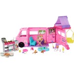 Mattel Barbie Dream Camper Playset With Roof Tent, BBQ Grill With Color-change Feature & 60+ Accessories HRJ78 194735178384