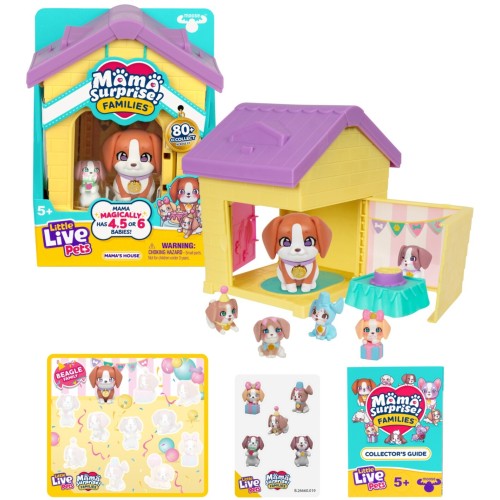 Giochi Preziosi Little Live Pets Live Pets Mama Surprise Families House With Dogs LP306000 8056379194590