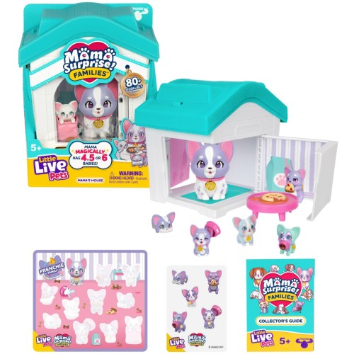 Giochi Preziosi Little Live Pets Live Pets Mama Surprise Families House With Dogs LP306000 8056379194590