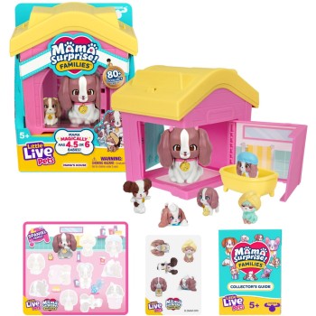 Giochi Preziosi Little Live Pets Live Pets Mama Surprise Families Σπιτάκι Με Σκυλάκια - 1 Τμχ LP306000 8056379194590