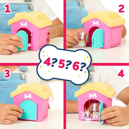 Giochi Preziosi Little Live Pets Live Pets Mama Surprise Families Σπιτάκι Με Σκυλάκια - 1 Τμχ LP306000 8056379194590