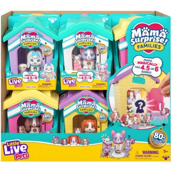 Giochi Preziosi Little Live Pets Live Pets Mama Surprise Families House With Dogs LP306000 8056379194590
